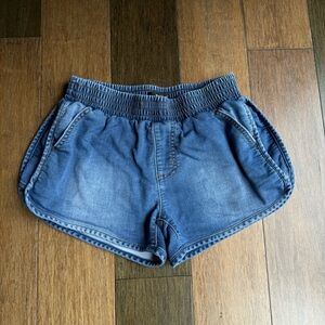 Soft Stretch Jean Shorts